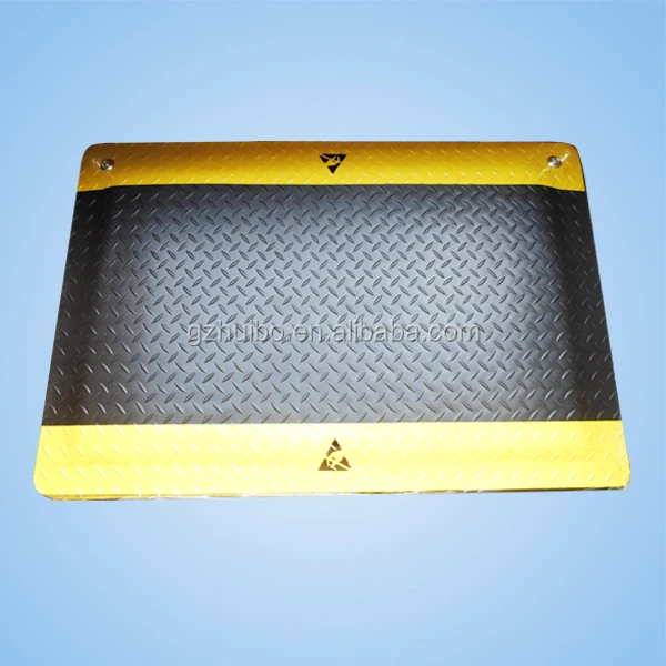 Safe Soft ESD Anti-slip Industry anti-fatigue floor mat