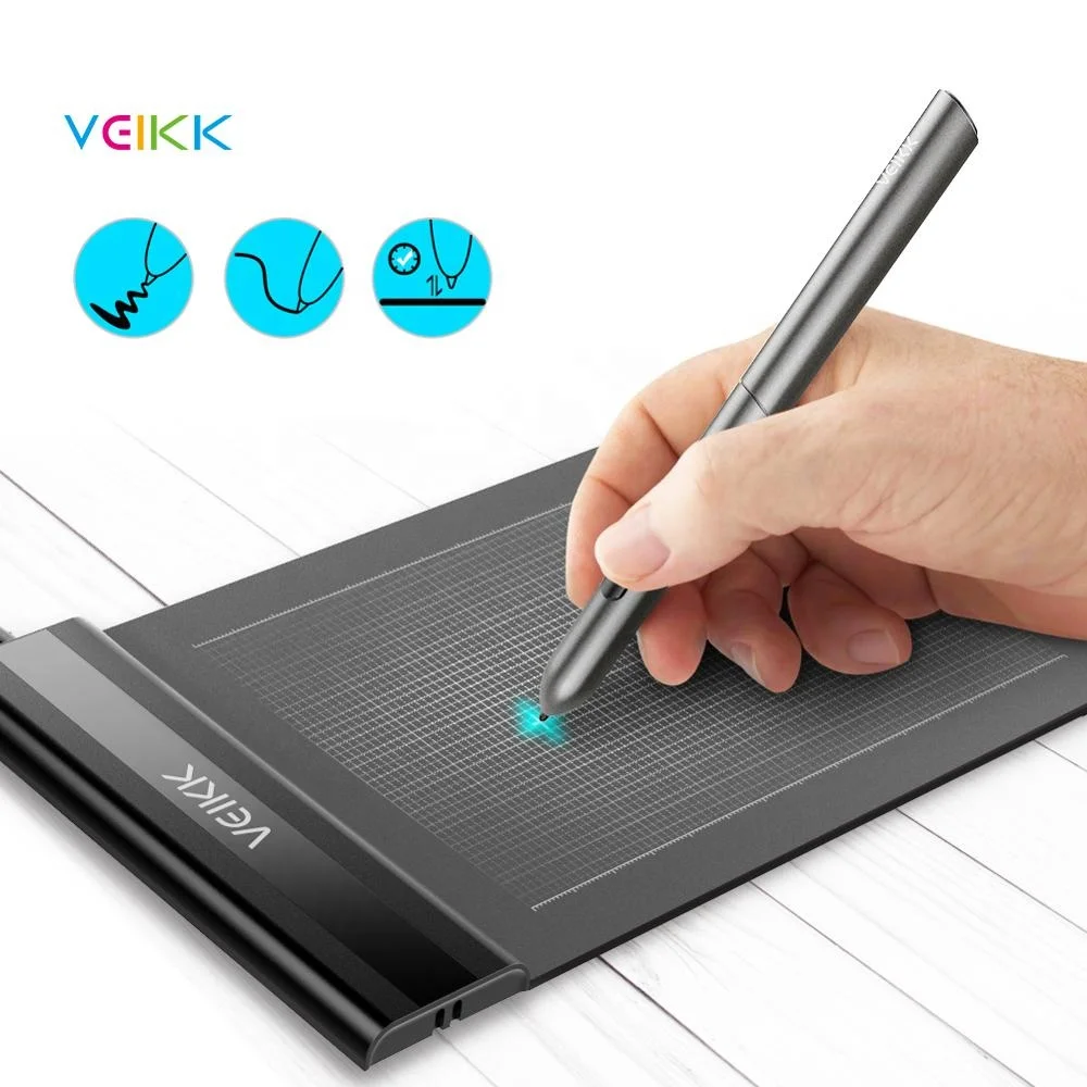 VEIKK S640 6 inch signature pad with 8192 levels pressure sensitivity