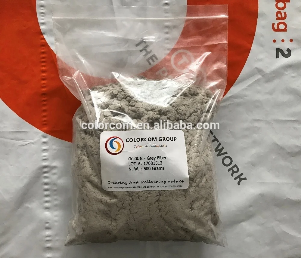 Cellulose Fiber Colorcom Wood Fiber GoldCel Wood Cellulose Fiber for Construction