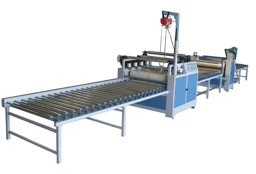 PVC film lamination production line with capacity 23 million sqm per year