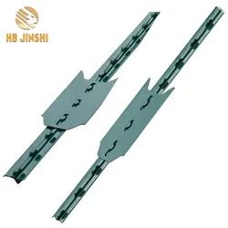 Green Painted Studded T Post