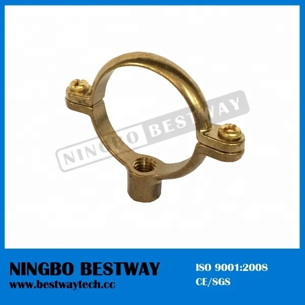15mm to 108mm Brass Munsen Ring Saddle Clamp for Pipe