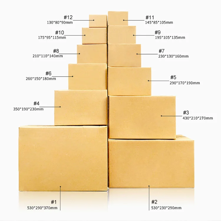 Manufacturer Wholesale Custom Corrugated Cardboard Mailer Box Shipping Boxes