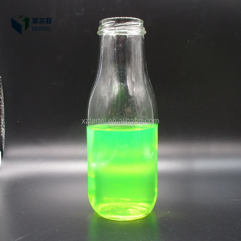 
250ml Custom Glass square juice bottle 400ml for milk with metal lid and straw 