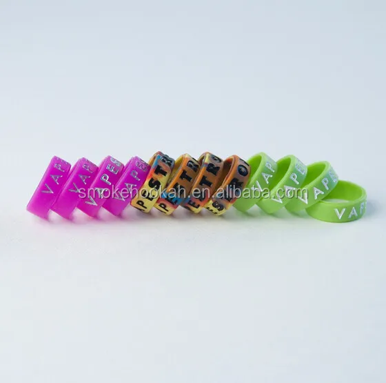 silicone lanyard ego necklace ring electronic cigarette o slip