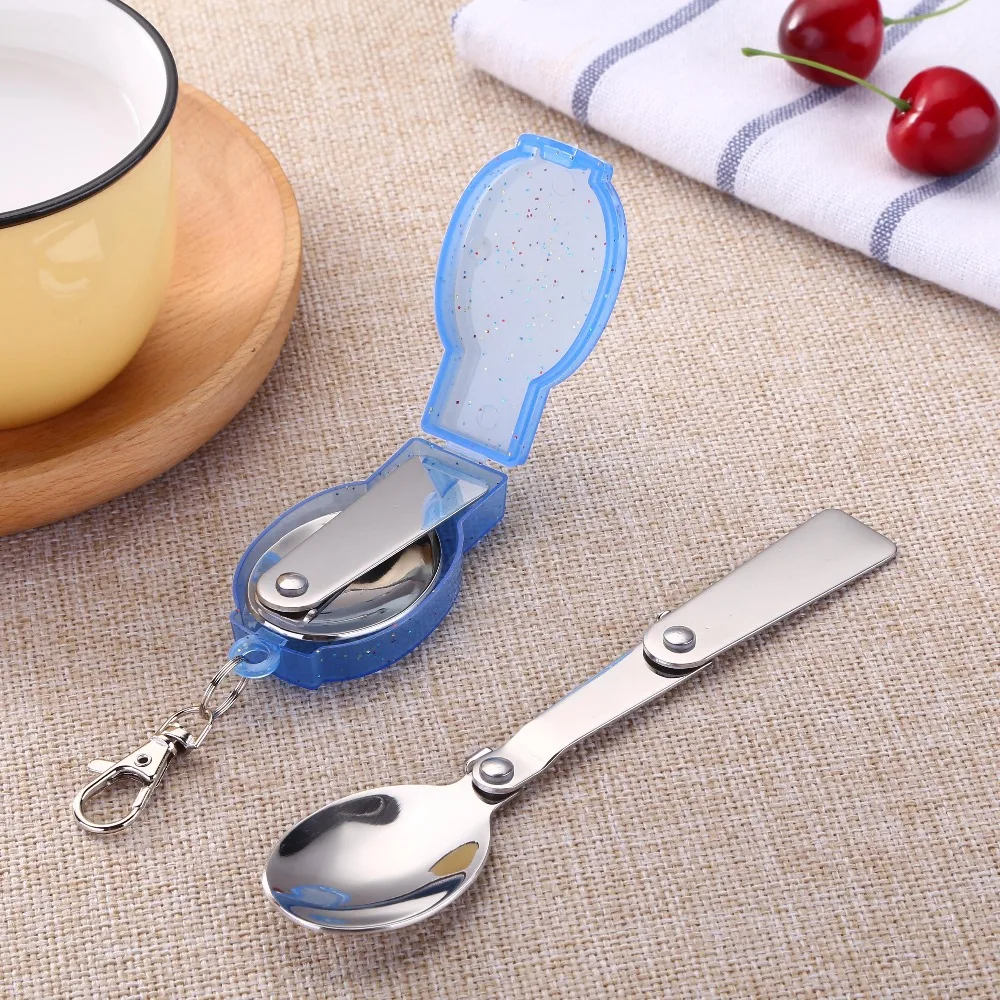 
18/10 stainless steel folding spoons in spoon sets 