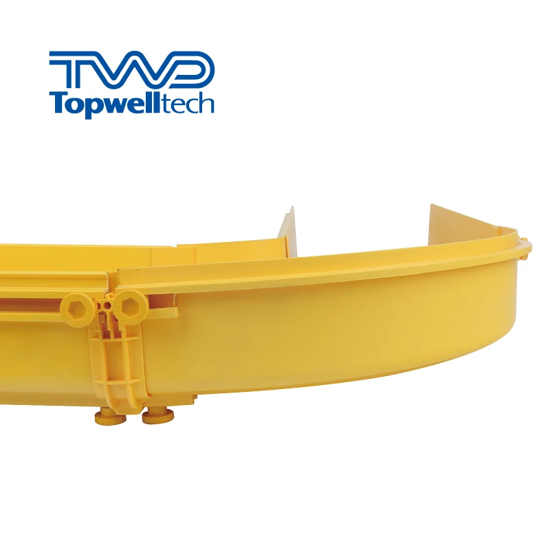 
Hot Sale PVC OEM Flexible PVC Trunking Network Fiber Optic Cable Tray 