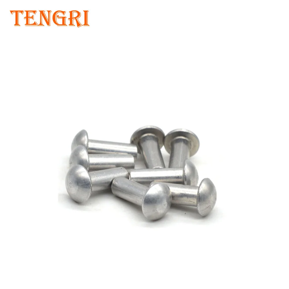 SS304 round head /mushroom head solid rivets 2*8 din660