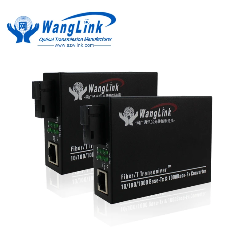 1000m Ethernet 1 ports 1310 and 1550nm fiber optic Media Converter