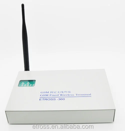 Etross-360 GSM fixed wireless terminal with 2 SIM card slot