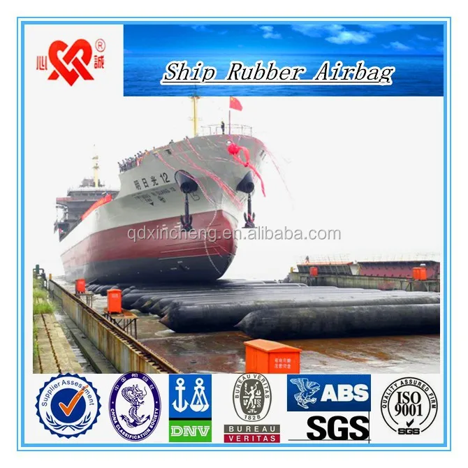 Dock construction and floating pontoon bridge rubber ship airbag