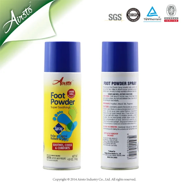 Fresh Deodorant Foot Powder Spray