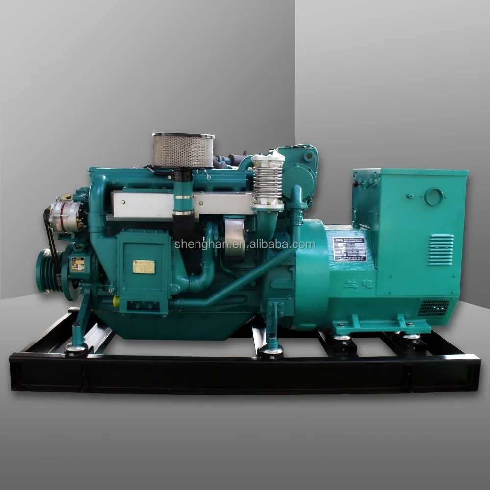 82 hp Deutz engine mounted marine diesel generator