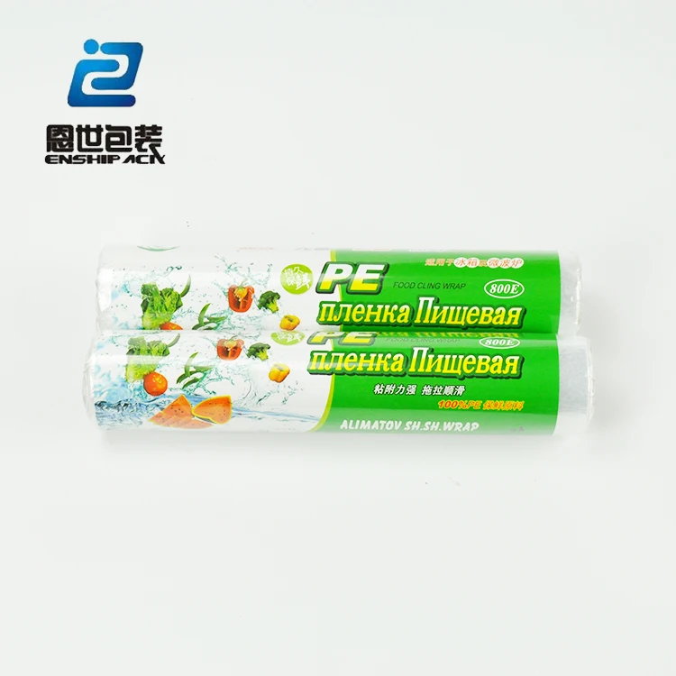 Clear LDPE cling film/food wrap/plastic stretch film for food grade