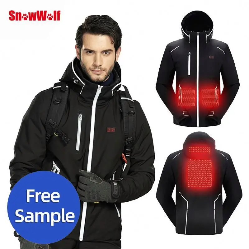 
Usb Safty Power Supply Thermal Suit Heated Ski Jacket 