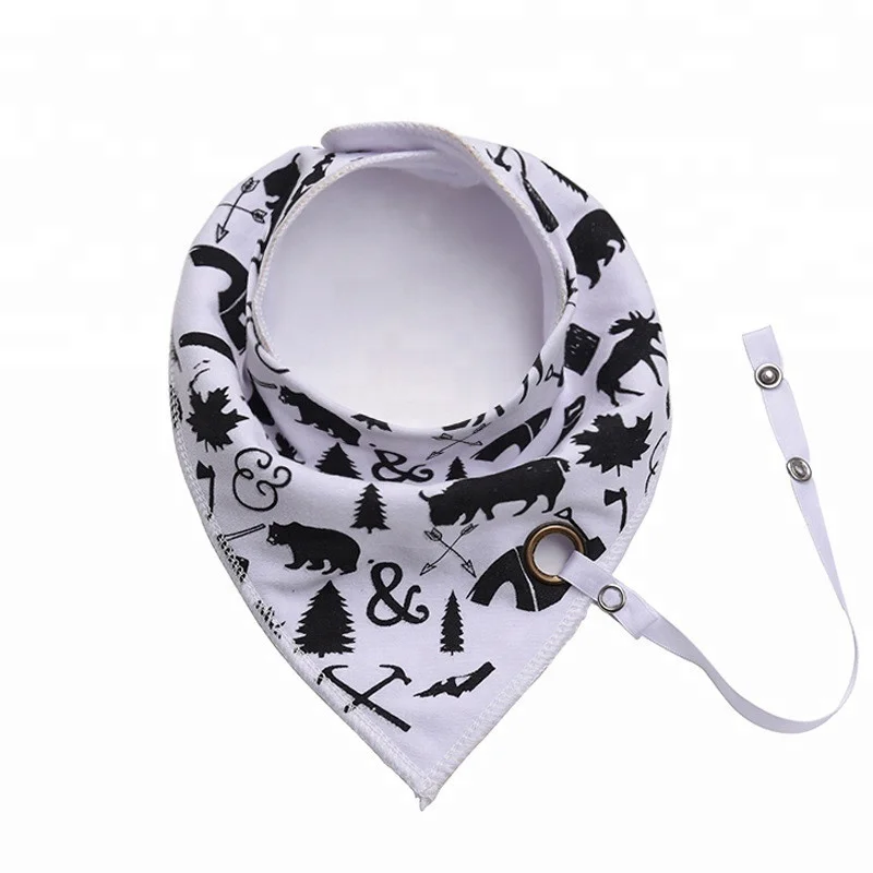 
Unique design high quality waterproof baby bandana drool bibs 