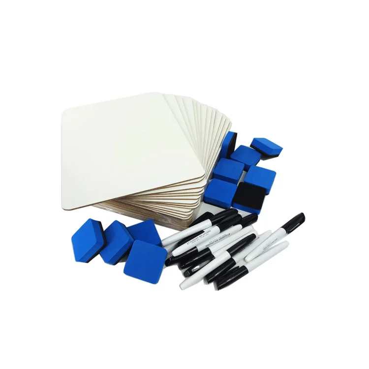 Классная многоразовая доска для сушки стирания, набор для доски 9x12 дюймов