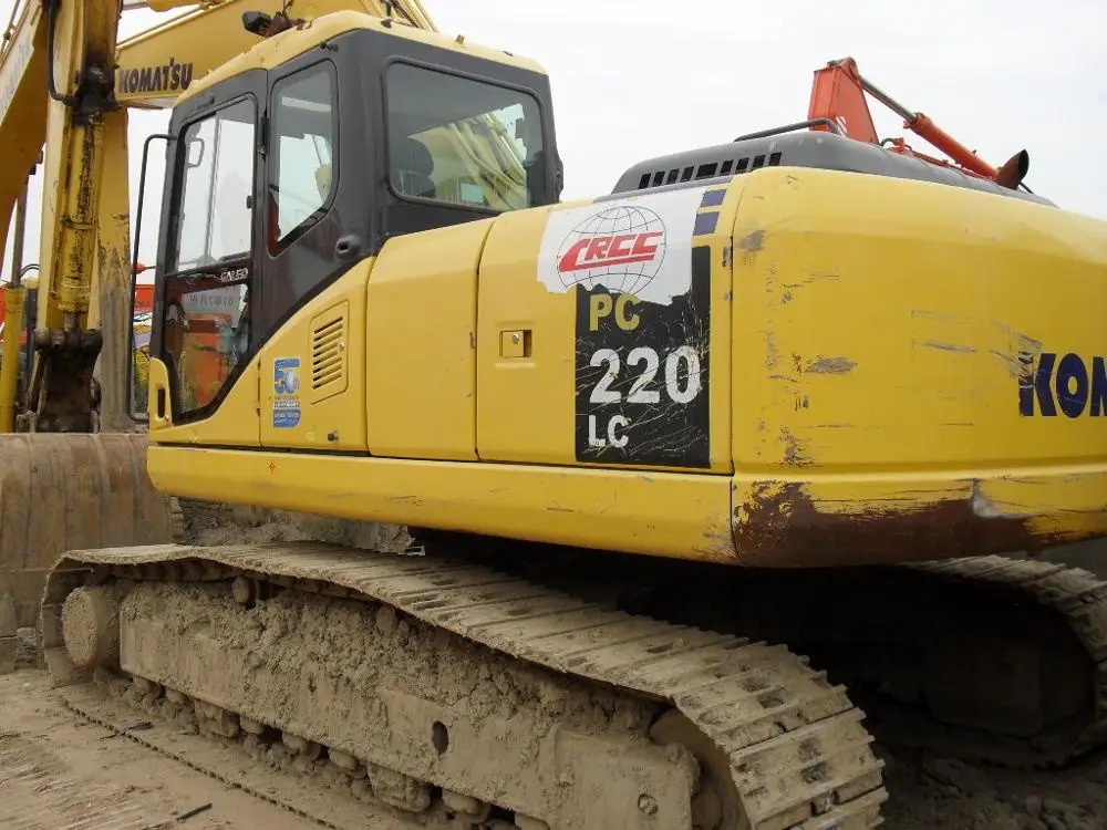 used KOMATSU PC220-6 excavator for sale with low price