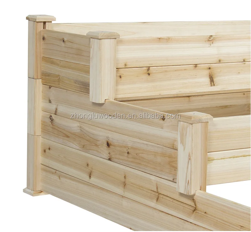 Best Choice Products Raised Vegetable Garden Bed 3 Tier Elevated Planter Kit Gardening Vegetable