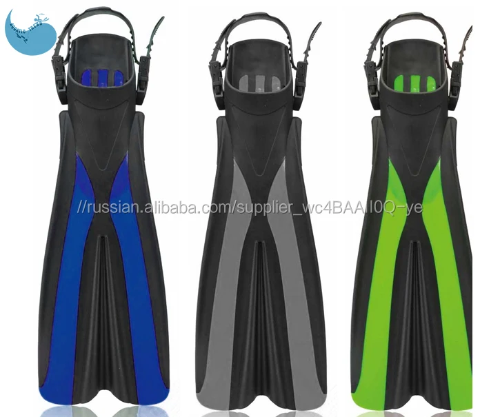 Мощные водные виды спорта Дайвинг Ласты с длинными направляющий руль
