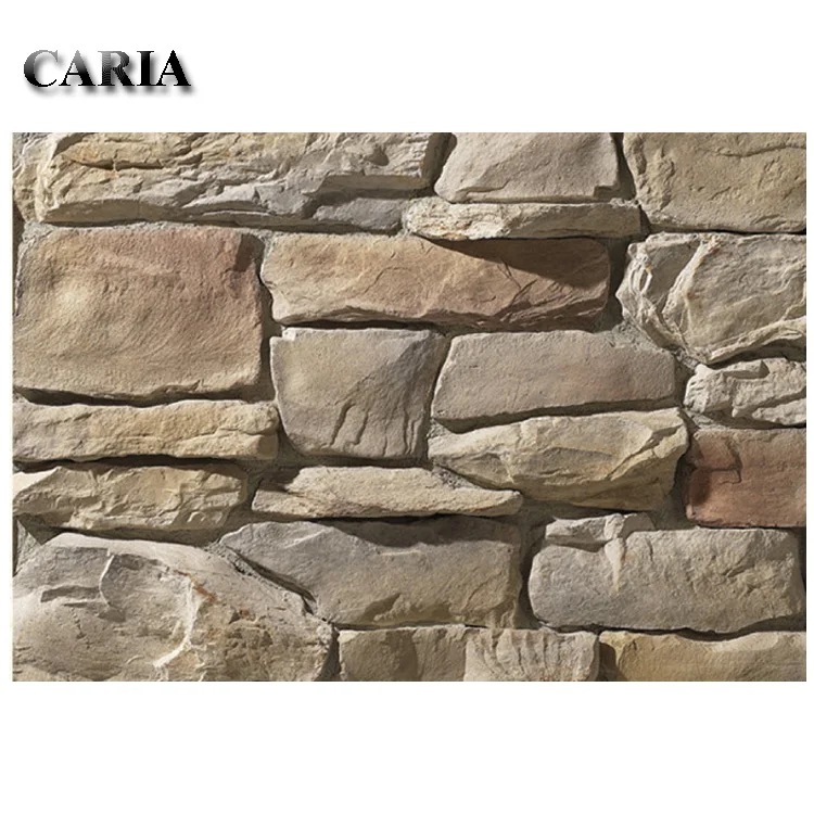 
prefab stone wall/stone hardboard wall panel/wall cladding split face stone 