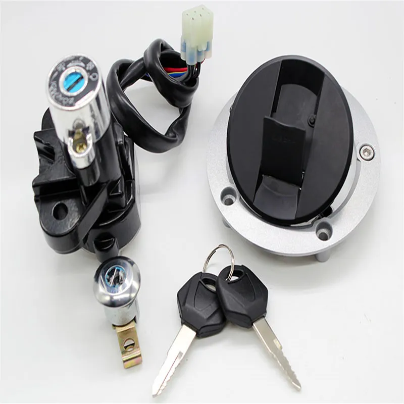 FXCNC hot-selling fuel gas cap steering lock set CNC aluminum alloy ignition switch lock set