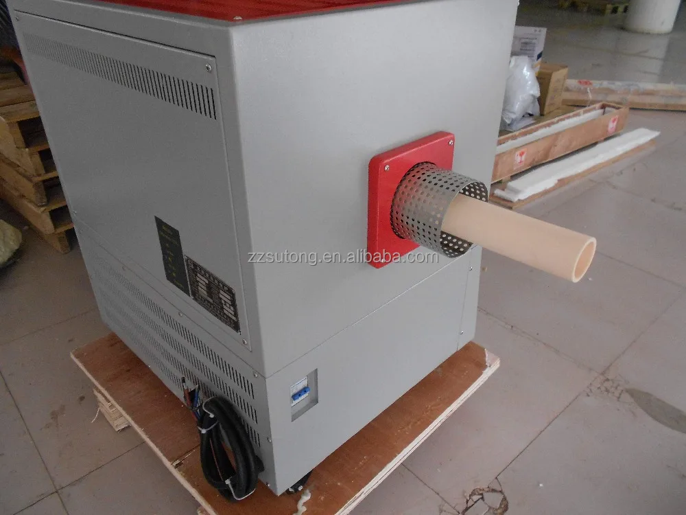 low price 1600C corundum tube electric furnace resistance furnace for sale