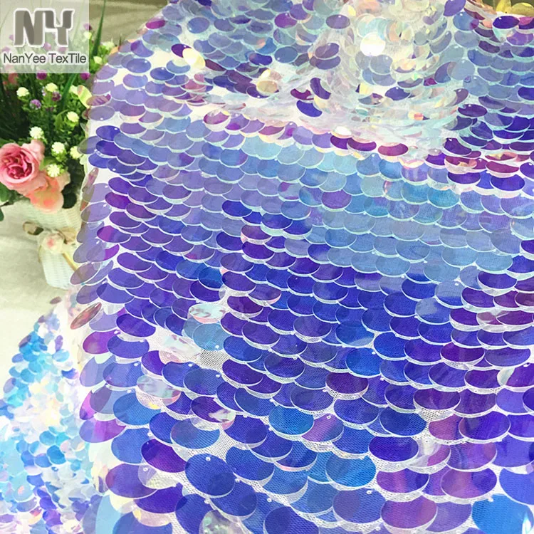 Nanyee Textile Translucent Paillette Circle Sequins 18mm