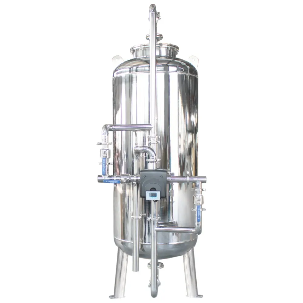
SUS Tank Automatic Operation Way Activated Carbon Media Filter 