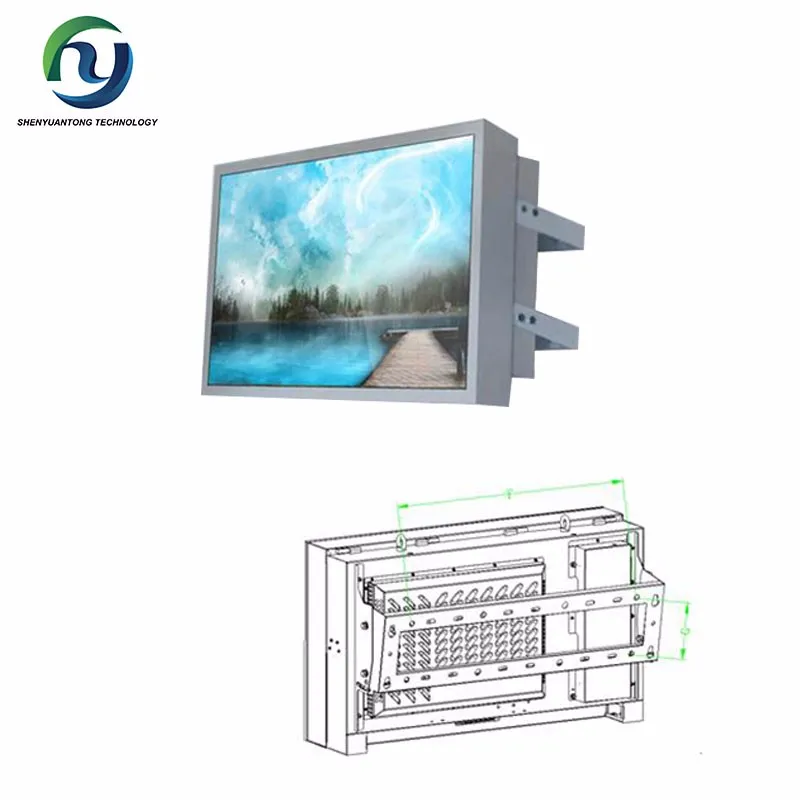 Hot Selling Machine 50 inch wall mount outdoor touch screen economic 1080p pop advertising display digital signage tv