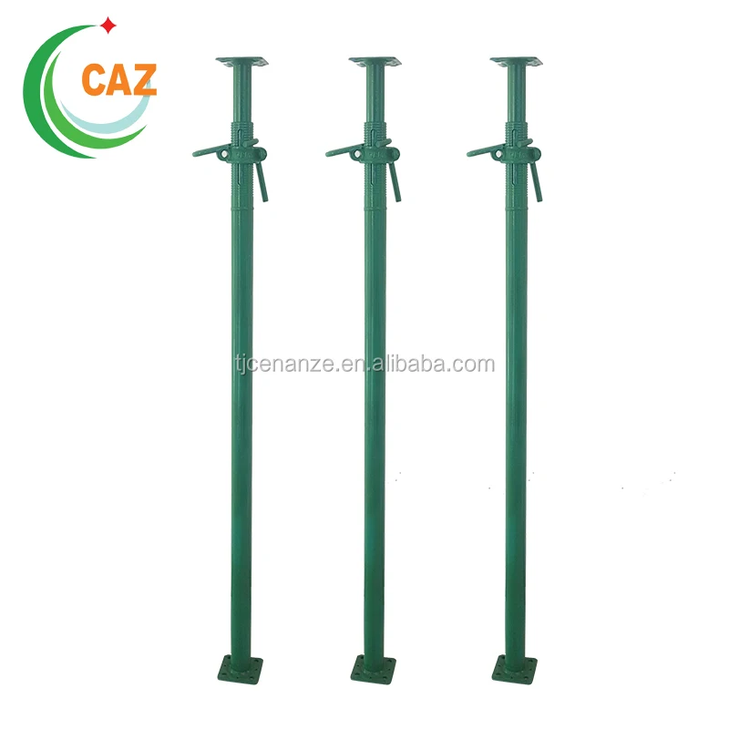 4meter steel prop expandable Q235 u head adjustable formwork steel prop jack