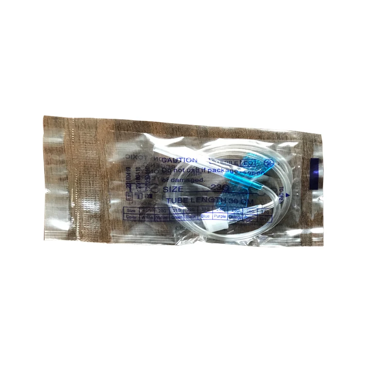 
Disposable Scalp Vein Set Butterfly Needle Infusion Needle 