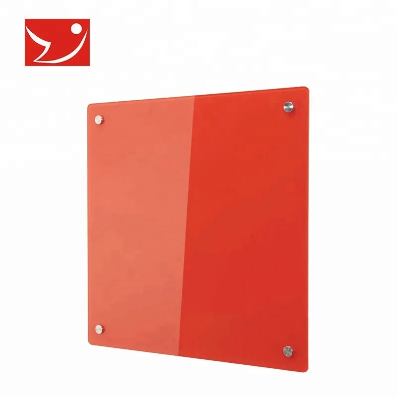 
White marker portable dry erase transparent glass magnetic whiteboard board 