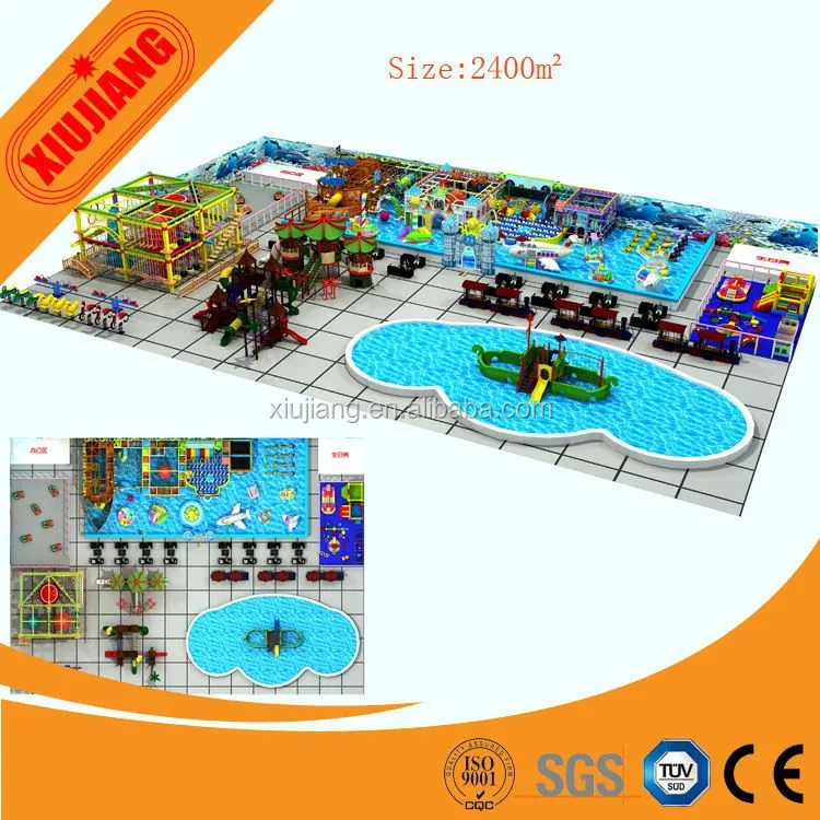 Hot!! Kids Indoor Play Gym Equipment For Children Game Room