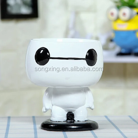 New Design Cartoon Ceramic flower pots & planters Character series Ceramic vase Potted plants