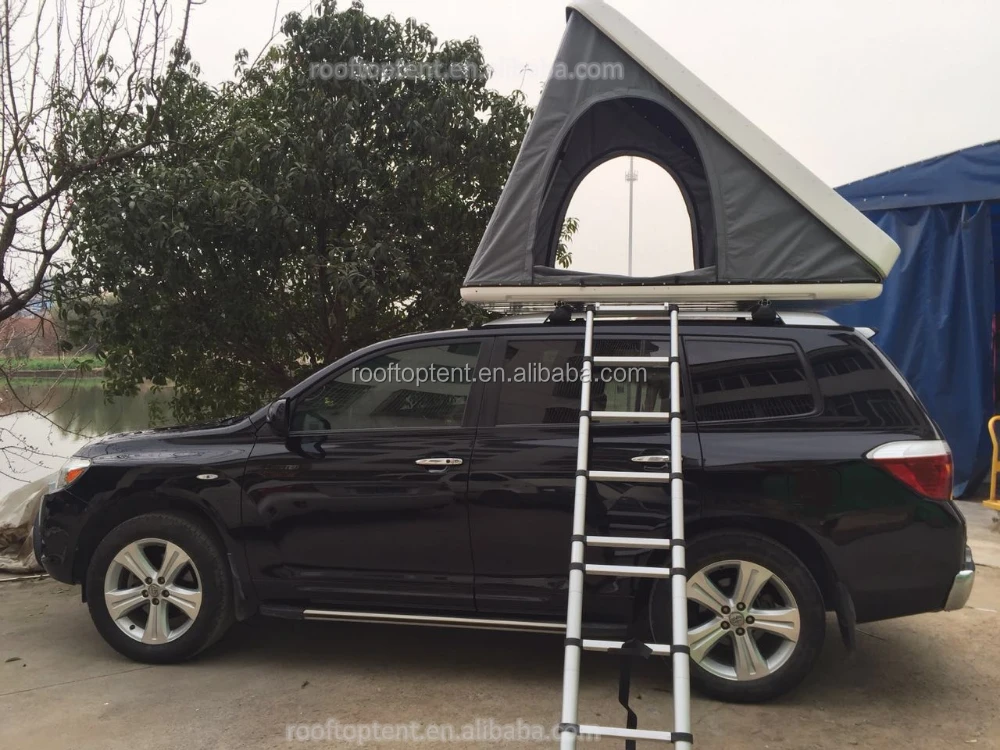 NEW Camping Outdoor Camper Hard Shell Car Roof Top Tent 4wd Rooftoptent