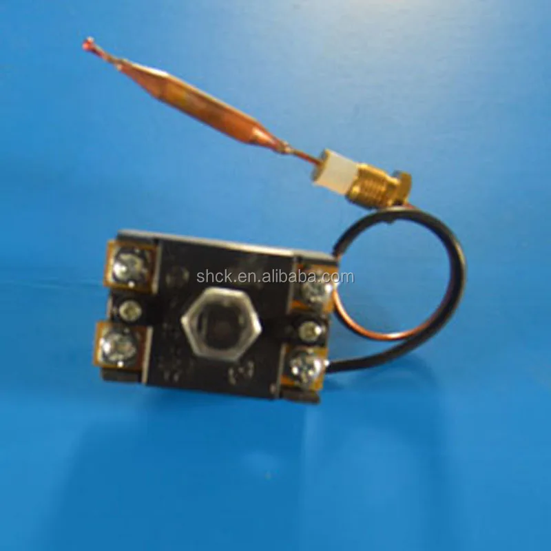 Oven safety manual reset thermostat