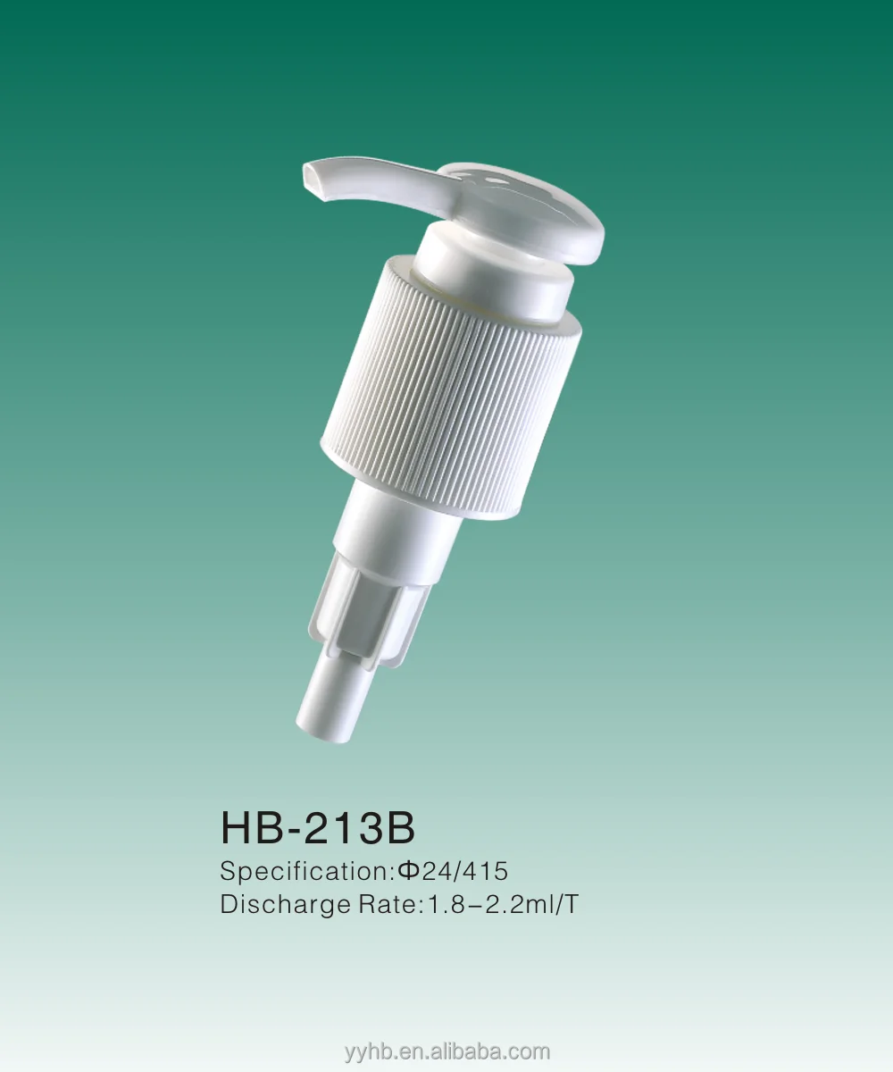 24/415 Ribbed Wall Cosmetic Packaging Chemical All Plastic Lotion Pump Hand Lotion Pump Foam Soap Dispenser Pump