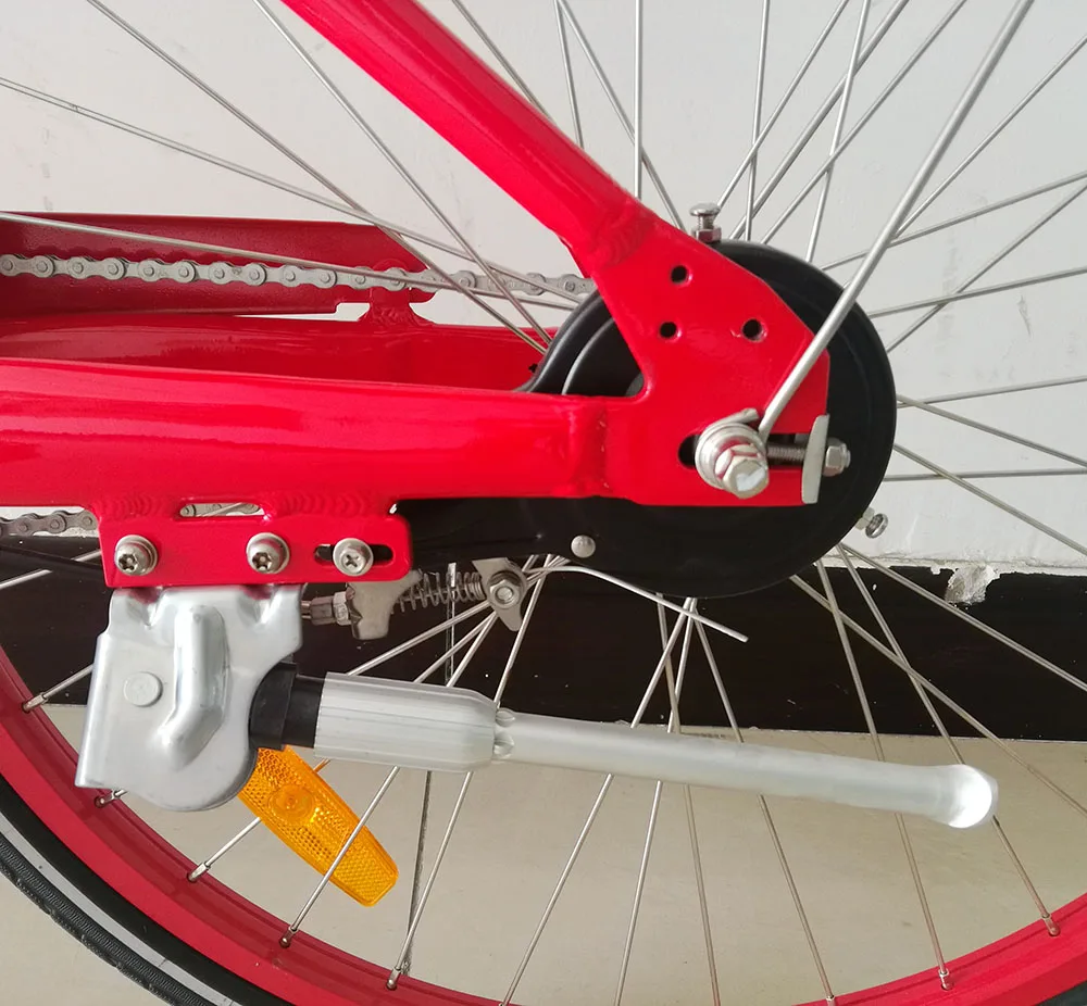 Aluminium alloy 6061 single speed 26 inch light dynamo share bike for public bicycle