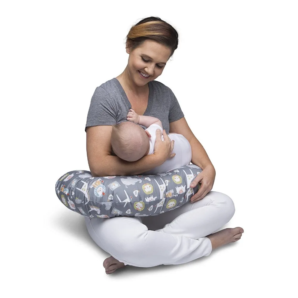 Fashionable Design Classic Nursing Pillow Cushion for Newborn with Soft and Safe Fabric