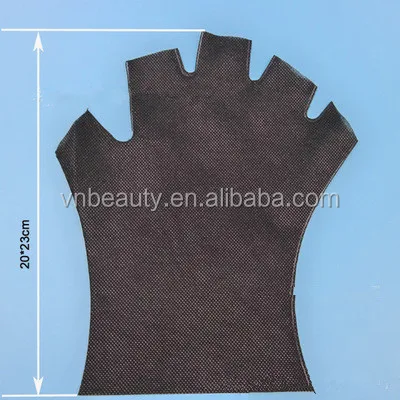 UV Light Gloves for UV Radiation Protect for UV LED Lamp Nail Gel Lacquer Dryer Gloves For Long Nails