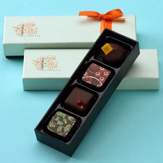 Luxury Chocolate Box,empty Chocolate Boxes with Lid Chocolate Packaging Food & Beverage Packaging Coated Paper Recyclable Accept