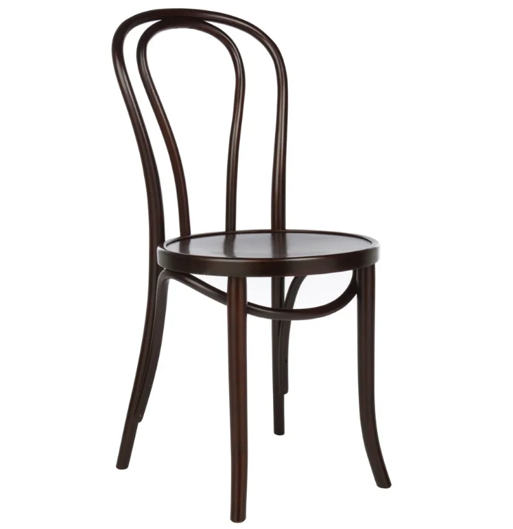  Свадебный стул из твердой древесины Thonet Bentwood