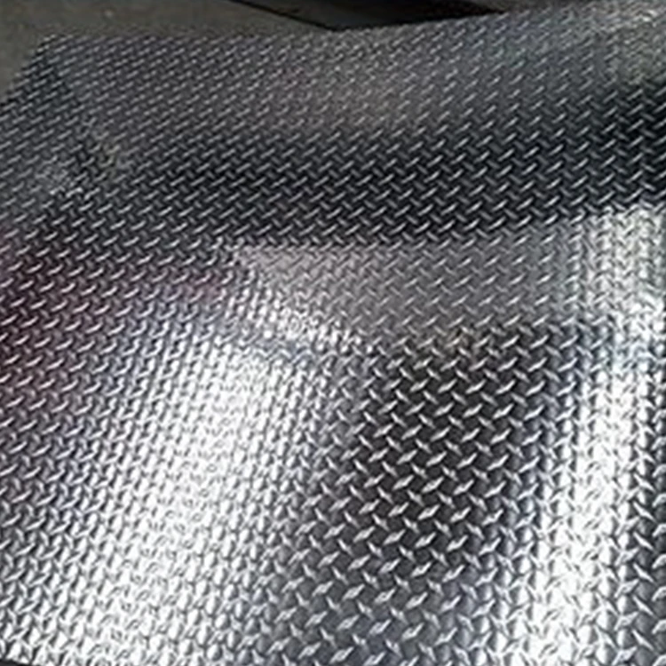 Diamond Checkered Aluminum Sheet Corrugated Metal Plate