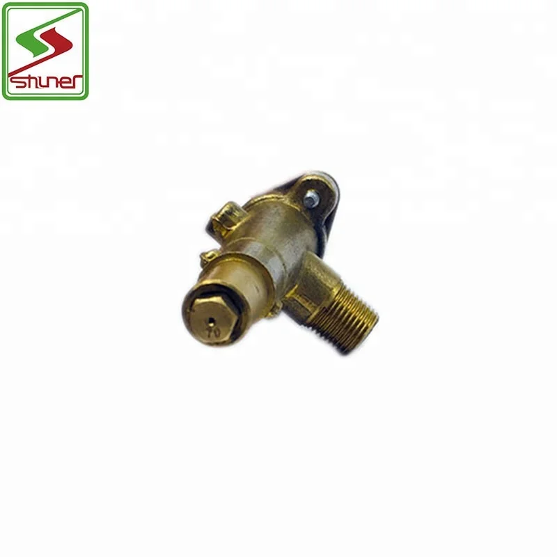 Single Way LPG NG Gas Safety Brass Valve For Stove/Gas Grill