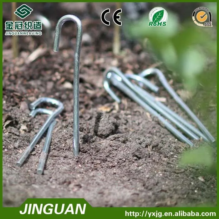 plastic garden nails, ground cover pegs,mulch pegs for fixing weed mat