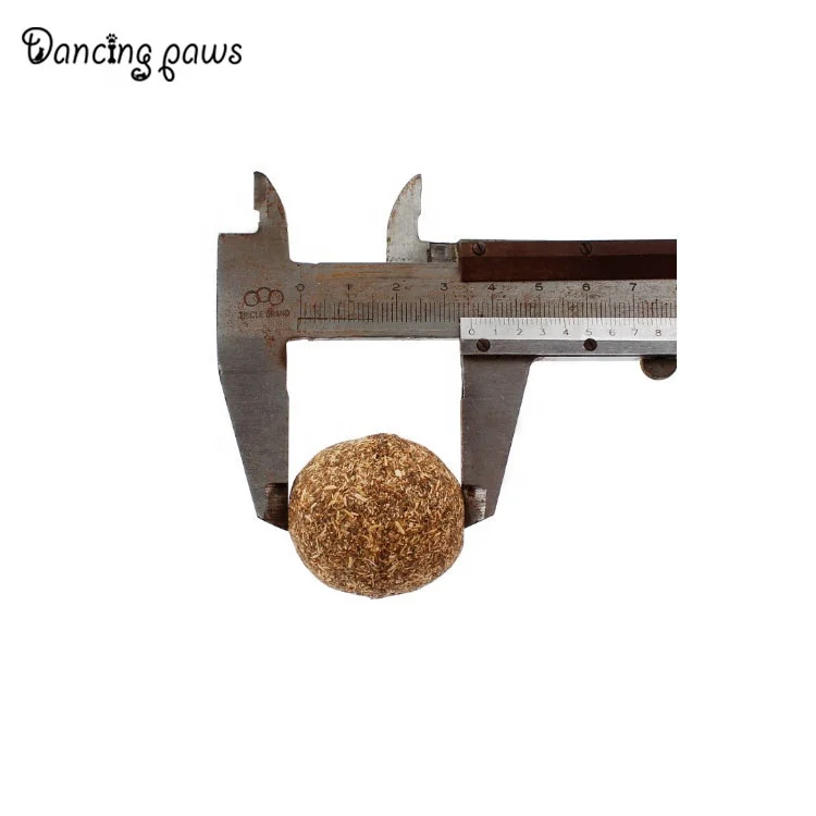 Wholesale high quality natural organic beef flavor ball catnip cat toy