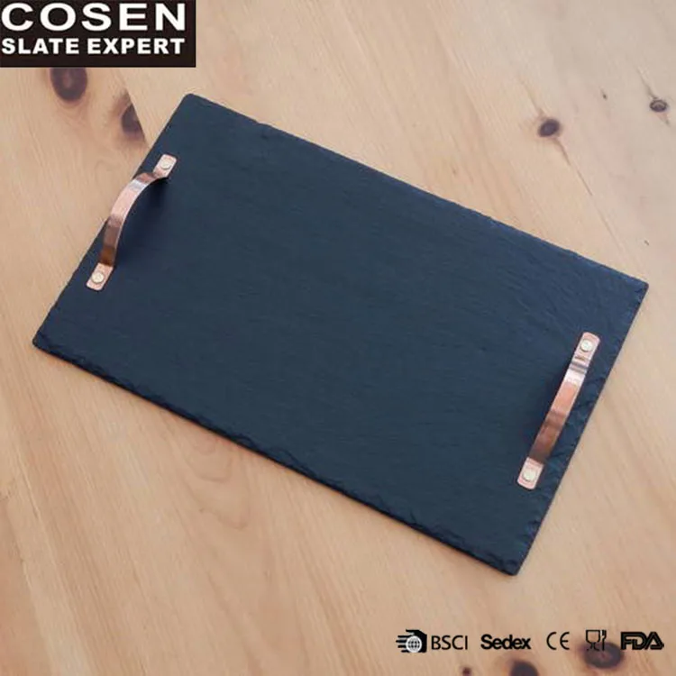 New Product Fashionable Stone Slate Turkish Tea Tray