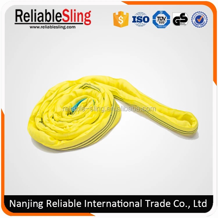 
3 Ton Round Sling Machine Flat Web or Webbing Sling From China 
