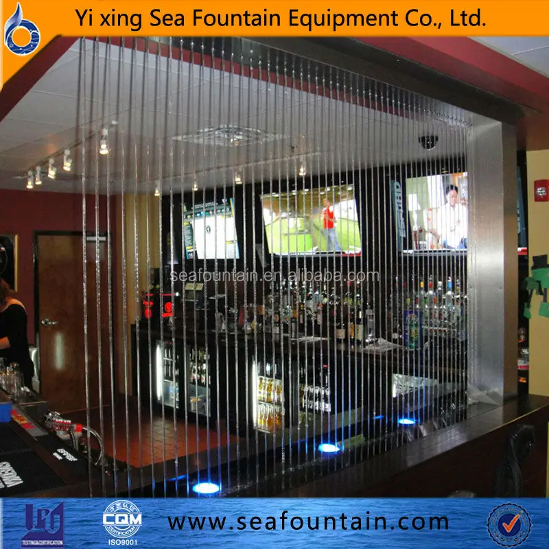 Onsite training outdoor colorful music digital water curtain fountain digital fountain